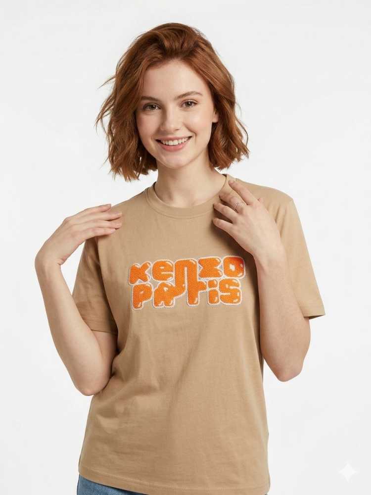Kenzo Brown Premium Quality T-Shirt