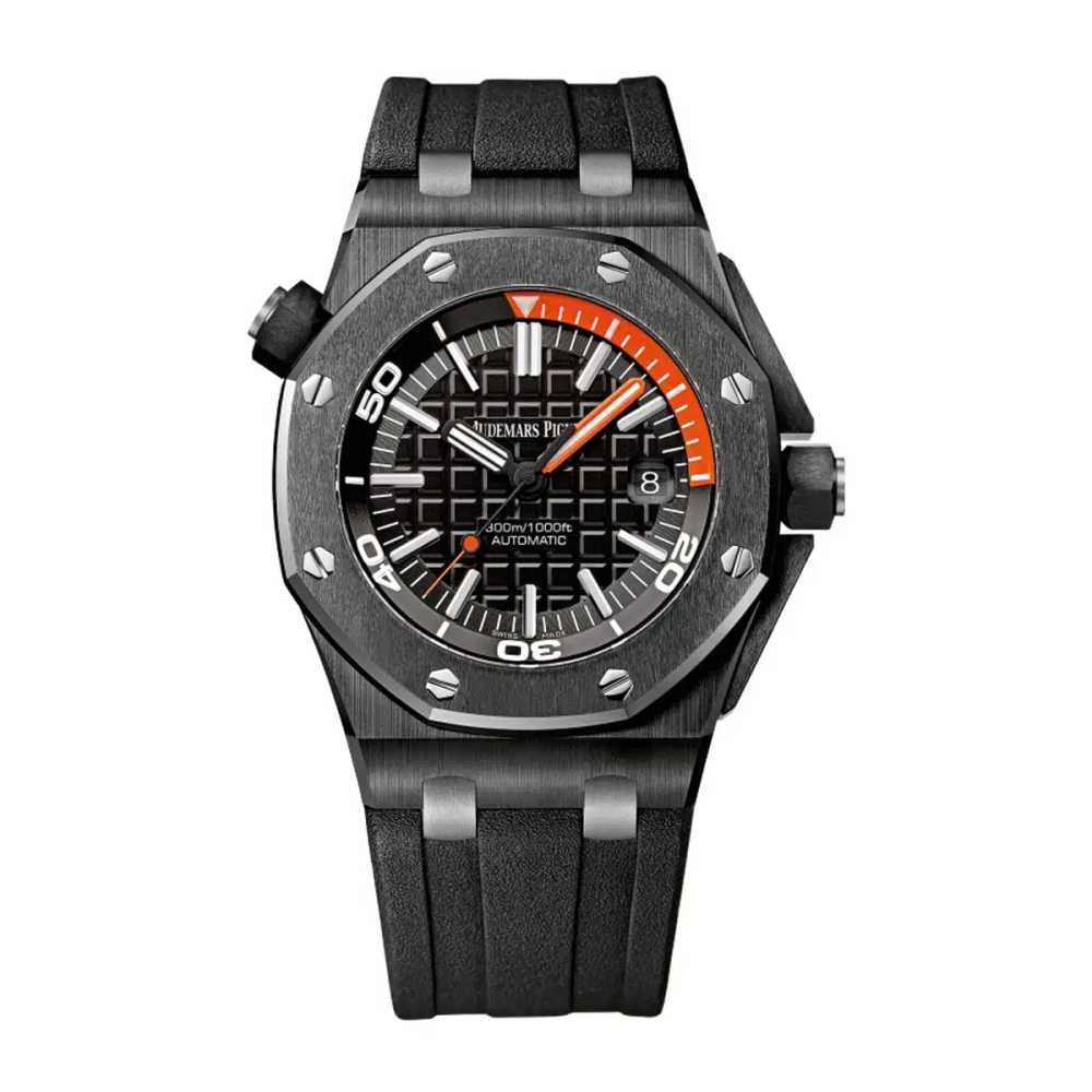 Audemars Piguet Royal Oak Offshore Diver in Black Ceramic Watch 15707CE.OO.A002CA.01