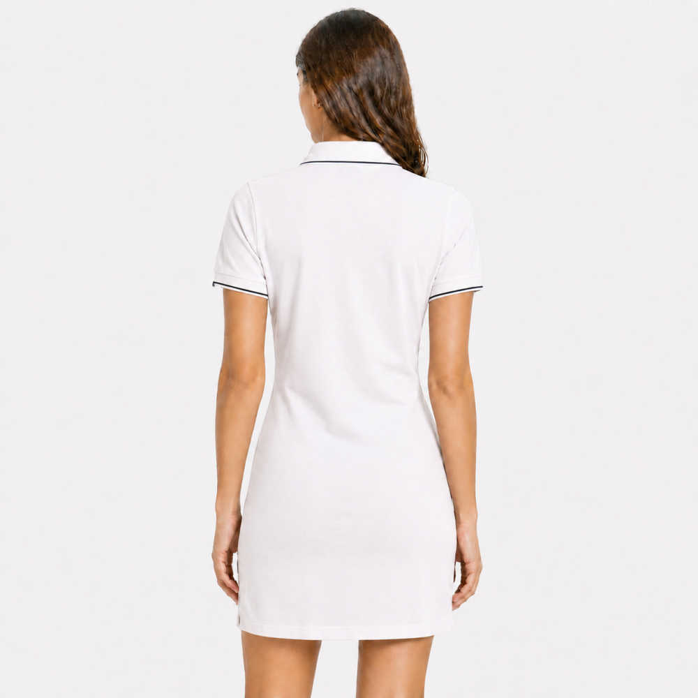 Bottega Veneta White Premium Cotton Dress