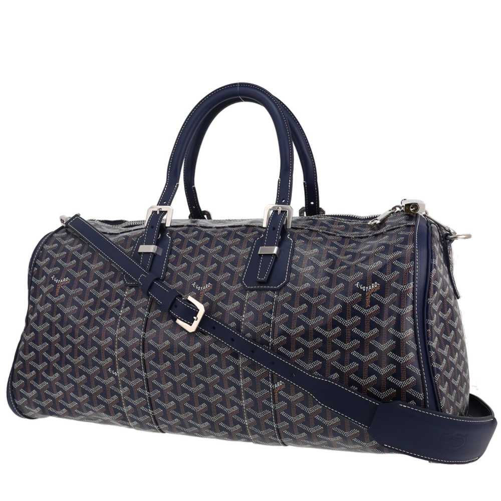 Goyard Boeing 55 Blue Duffle Bag
