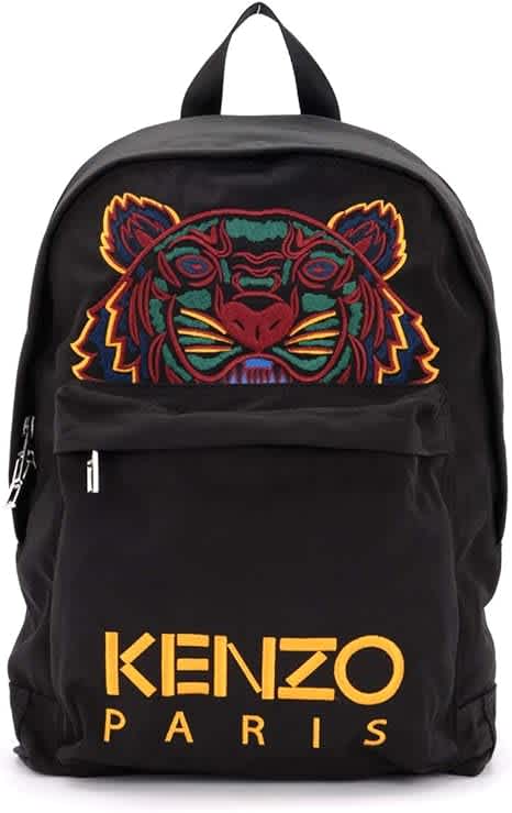 Kenzo Tiger Black & Golden Premium Backpack