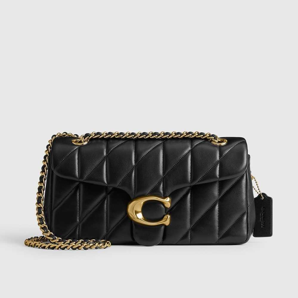 Coach Tabby 26 Quilted Black Sling Bag