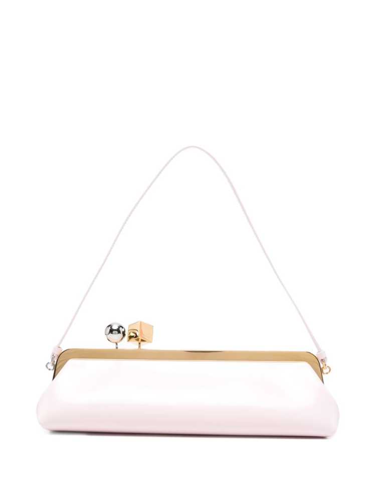 Jacquemus Salon White Evening Clutch Bag