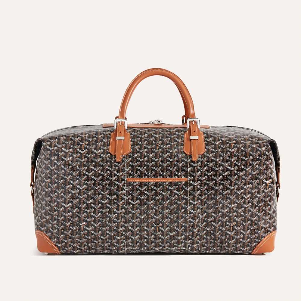 Goyard Bowling 55 Brown Duffle Bag