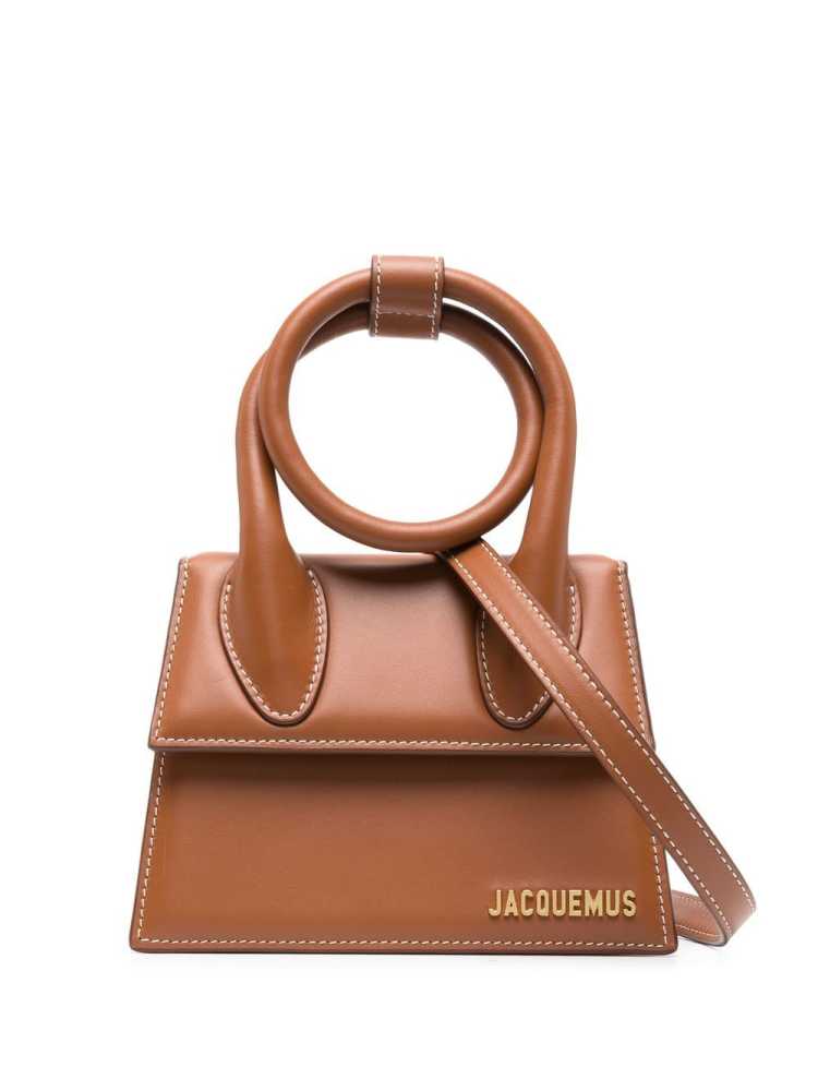 Jacquemus Chiquito Moyen Brown Handbag