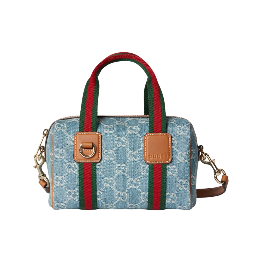 Gucci GG Marmont Blue Mini Duffle Bag
