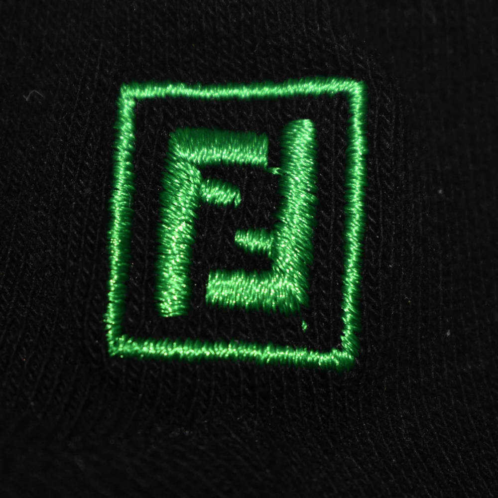 Fendi Embroidered logo Premium Low Ankle Socks - Pack of 5-2