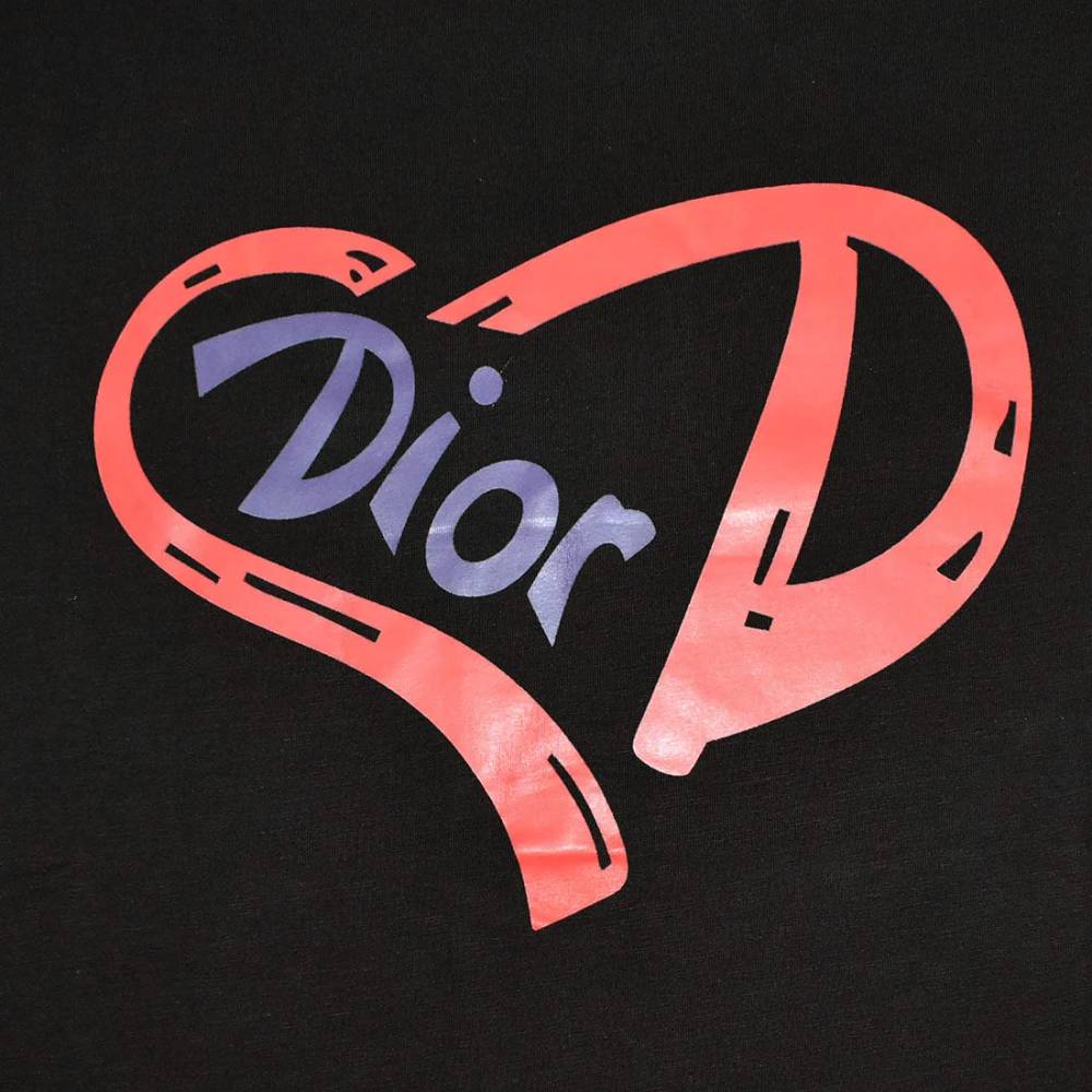 Dior Black Premium Quality Women T-shirt-thumb-3