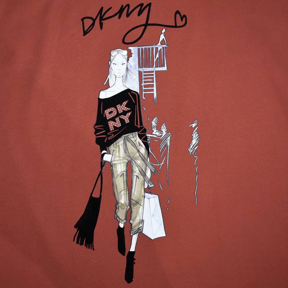 DKNY Wine Premium Quality Dress-4