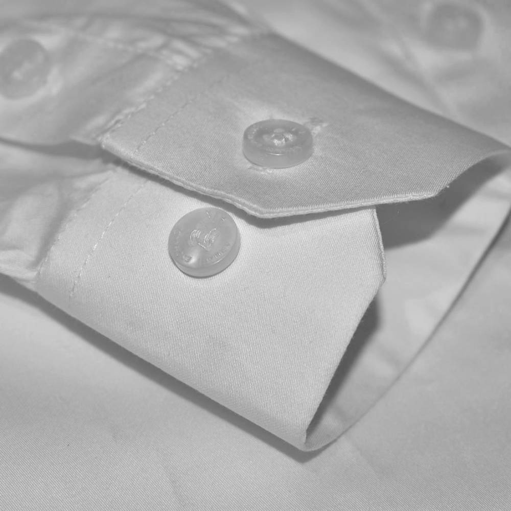 Armani Exchange White Premium Logo Print Kids Shirt-thumb-5