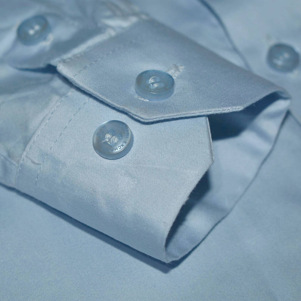 Armani Exchange Sky Blue Premium Kids Shirt-5