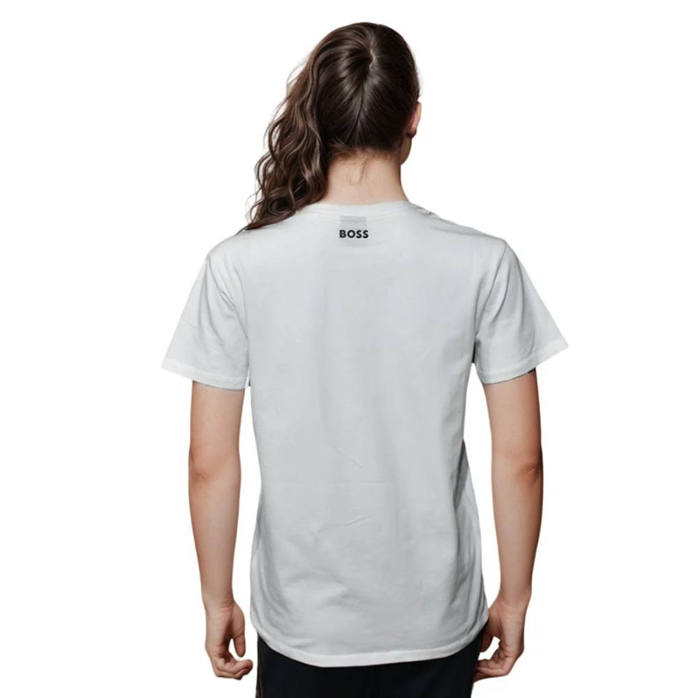 BOSS White Premium Quality Women T-shirt-1