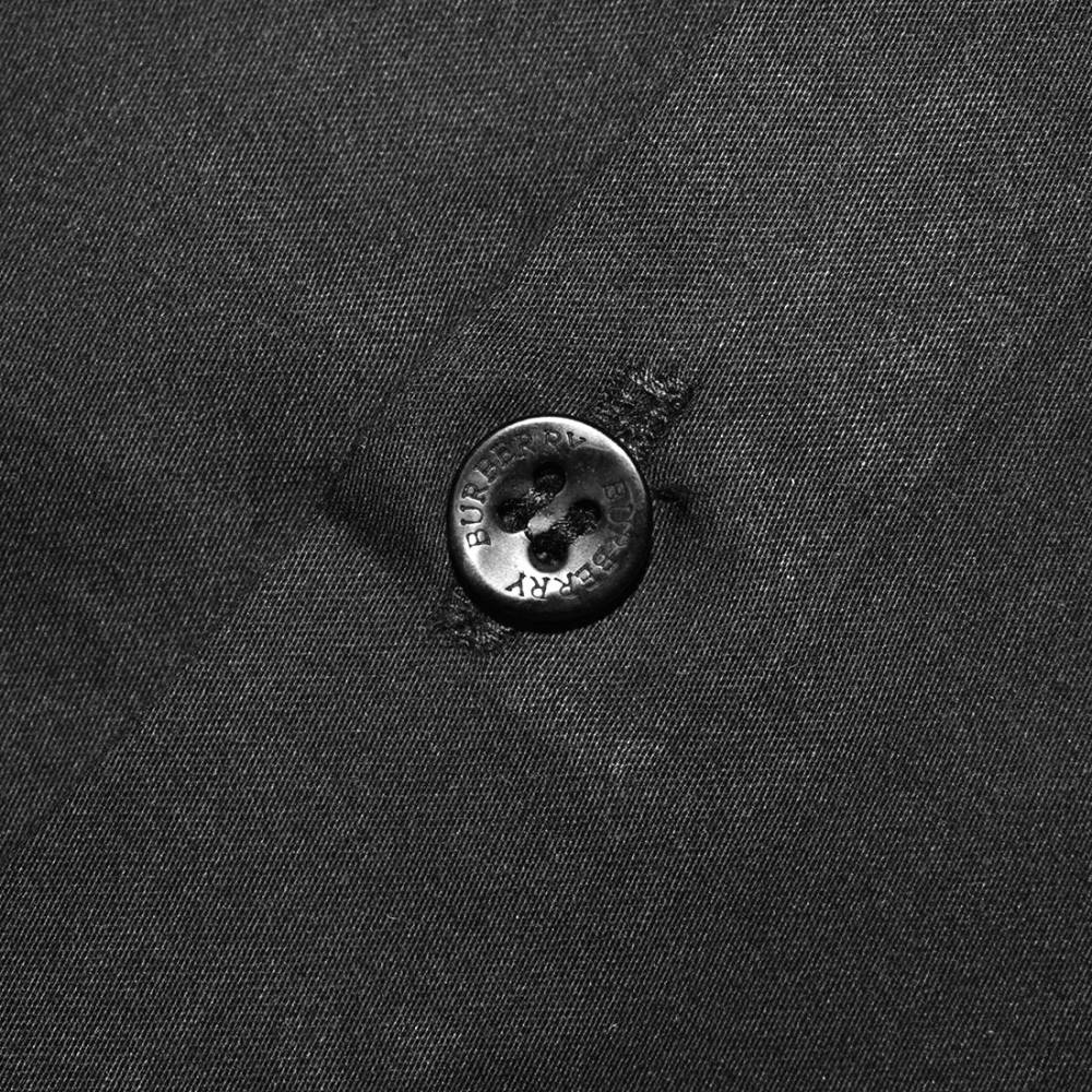 Burberry Embroidered Premium Black Kids Shirt-5