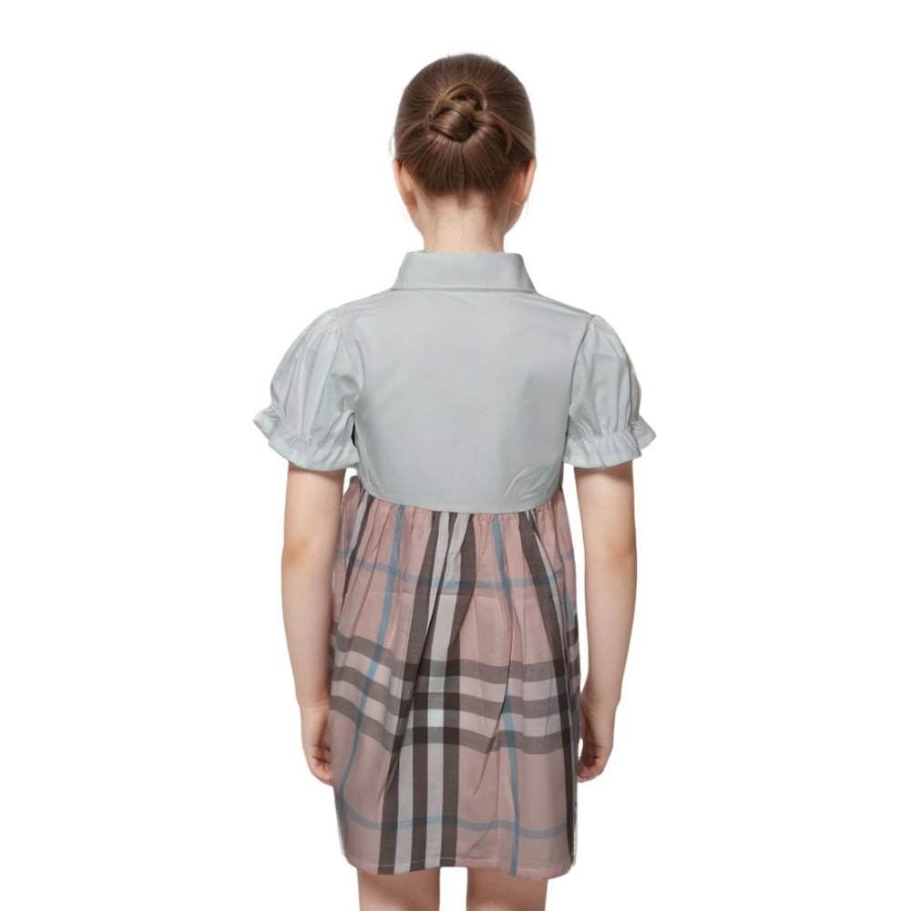 Burberry Pink Premium Quality Dress-1