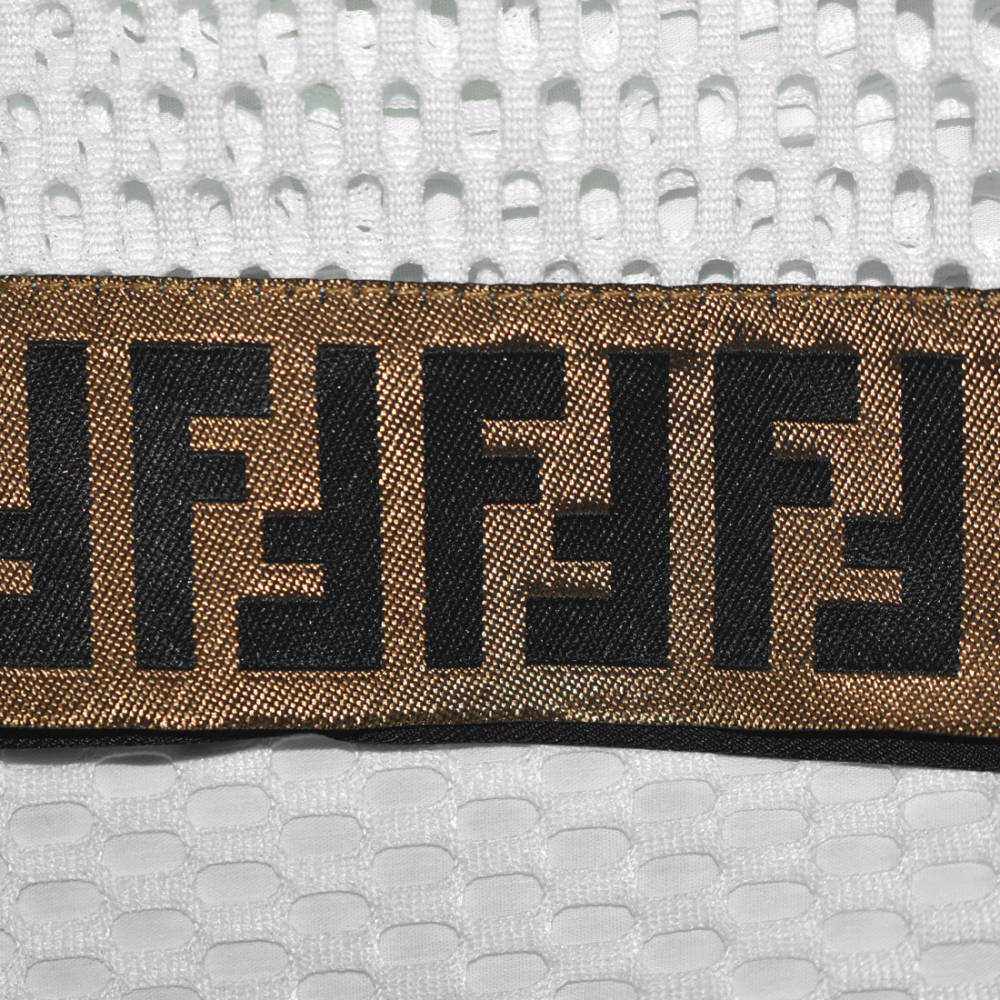 Fendi Black & Brown Premium Girls Dress-4