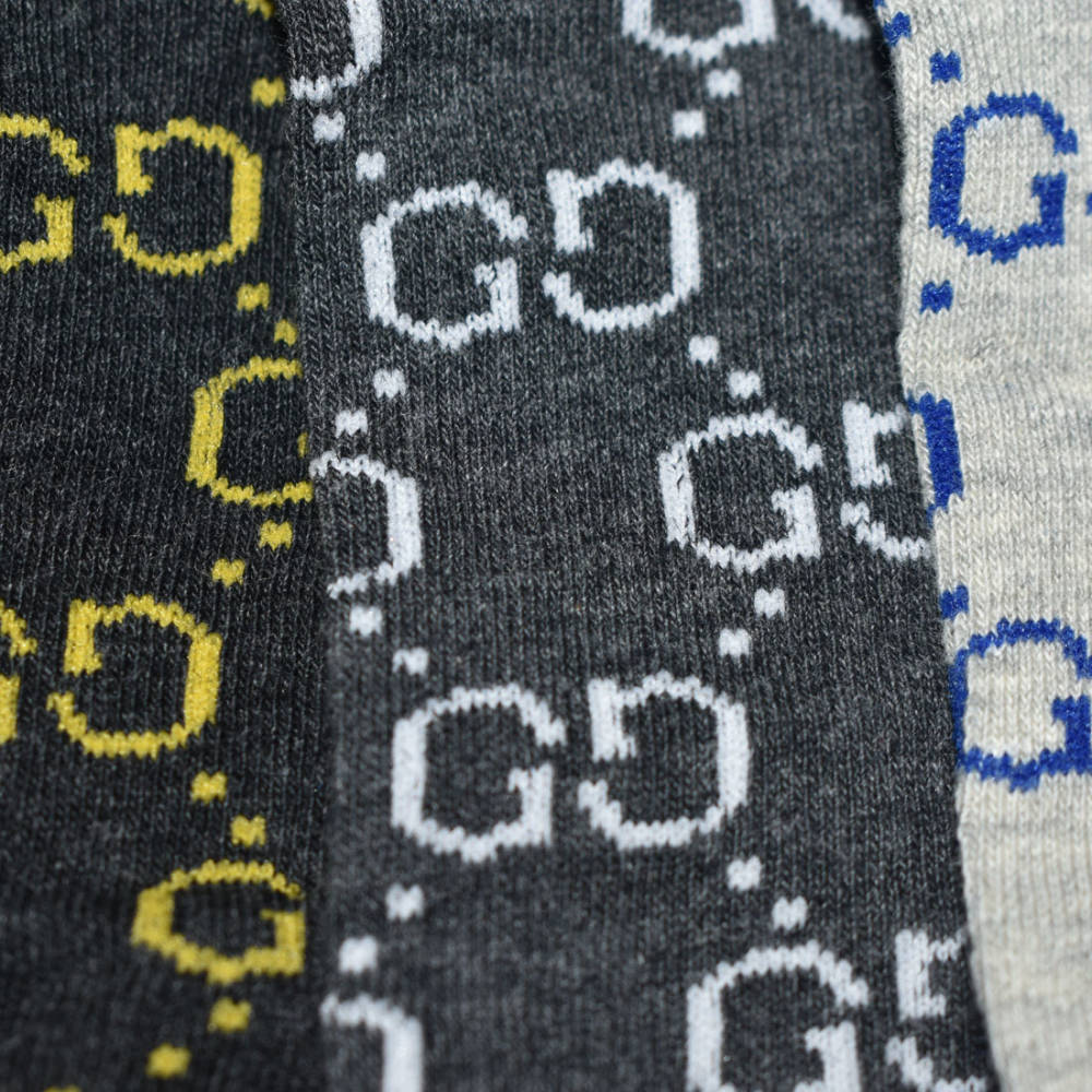 Gucci logo Print Crew Premium Quality Socks-3