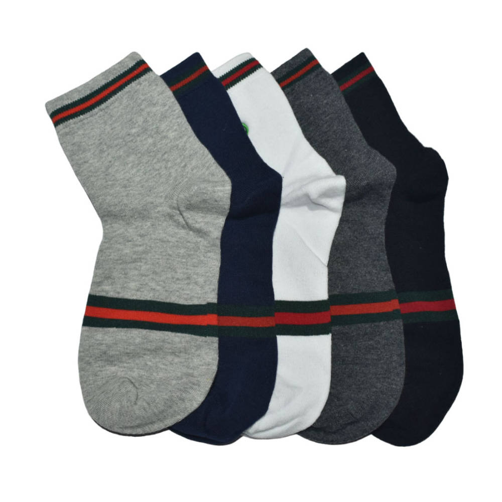Gucci Embroidered logo Low Cut Premium Socks - Pack of 5-1
