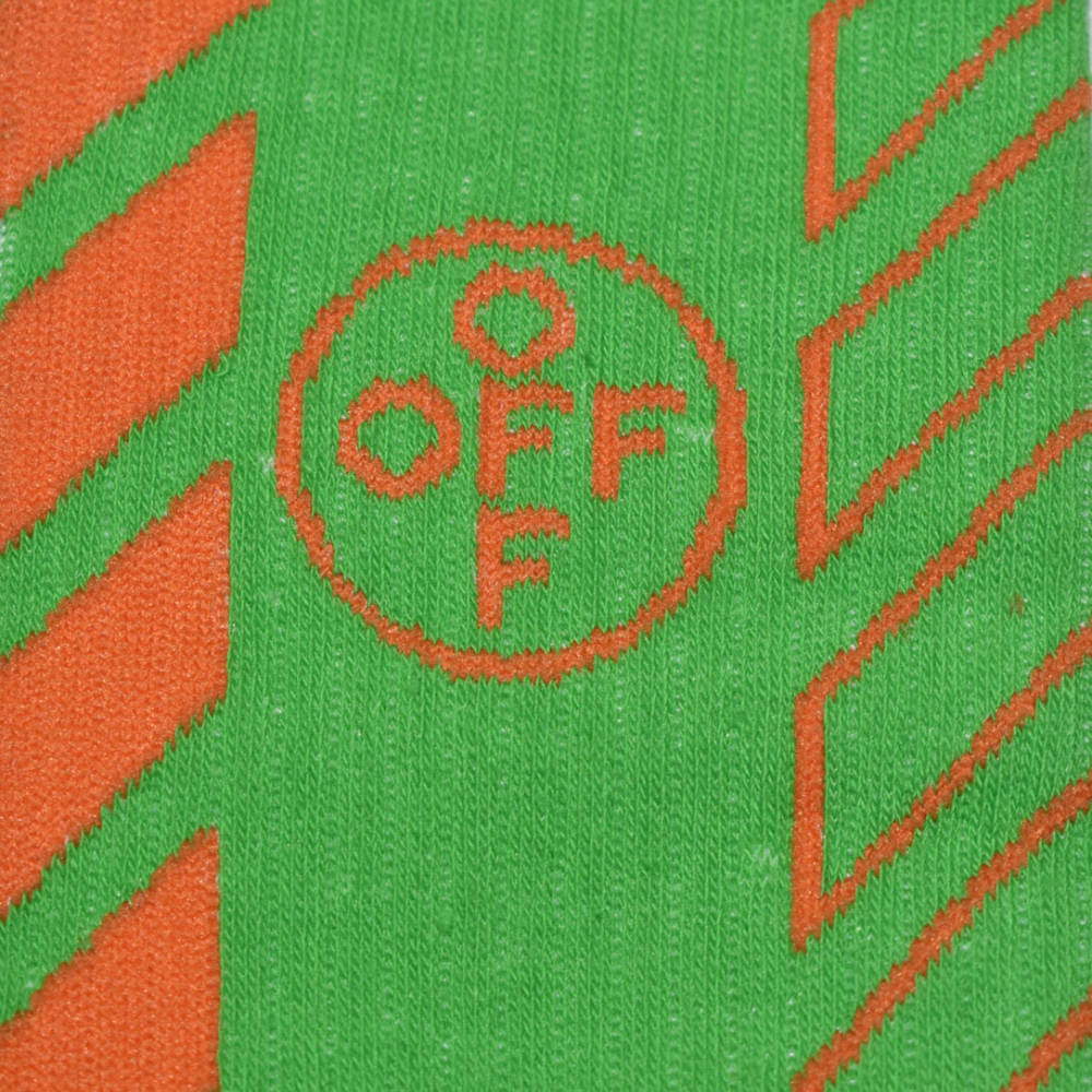 Off White Premium Luxury Crew Socks - Pack of 5-2