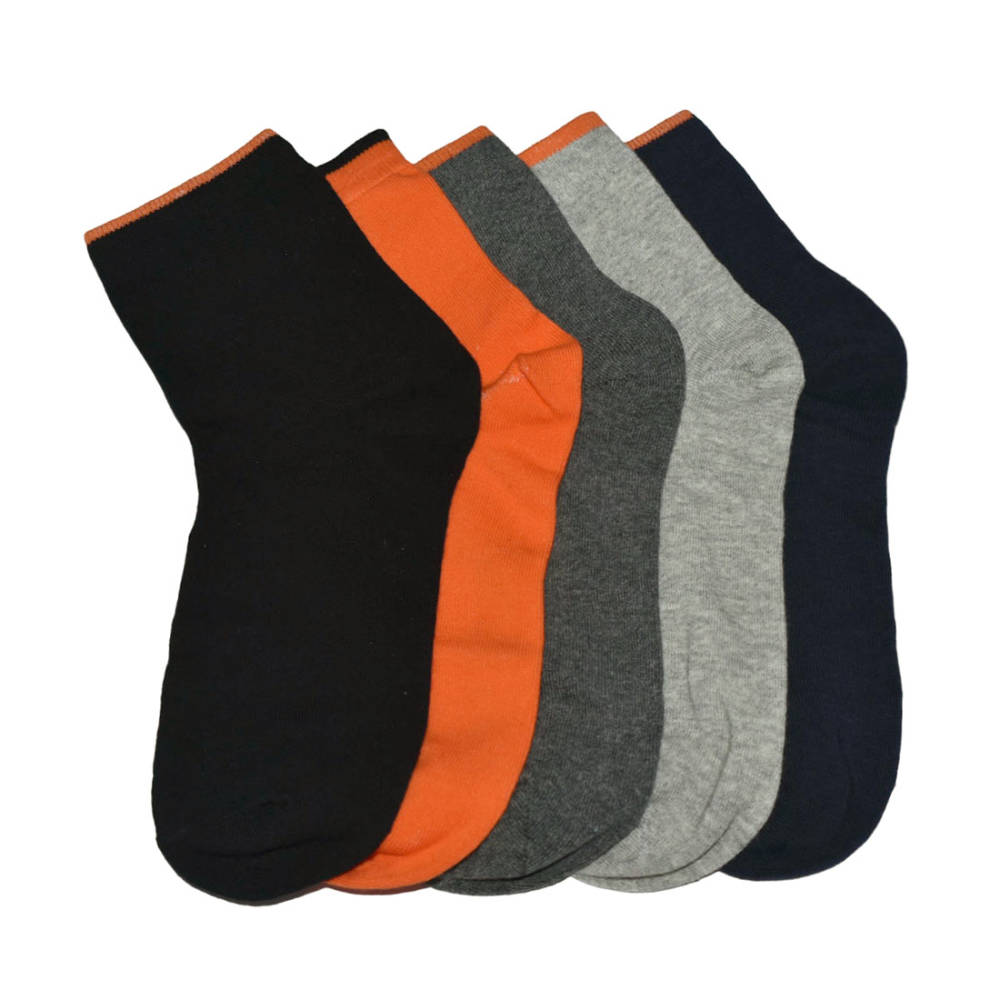 Hermes Embroidered logo Low Cut Premium Socks-thumb-1