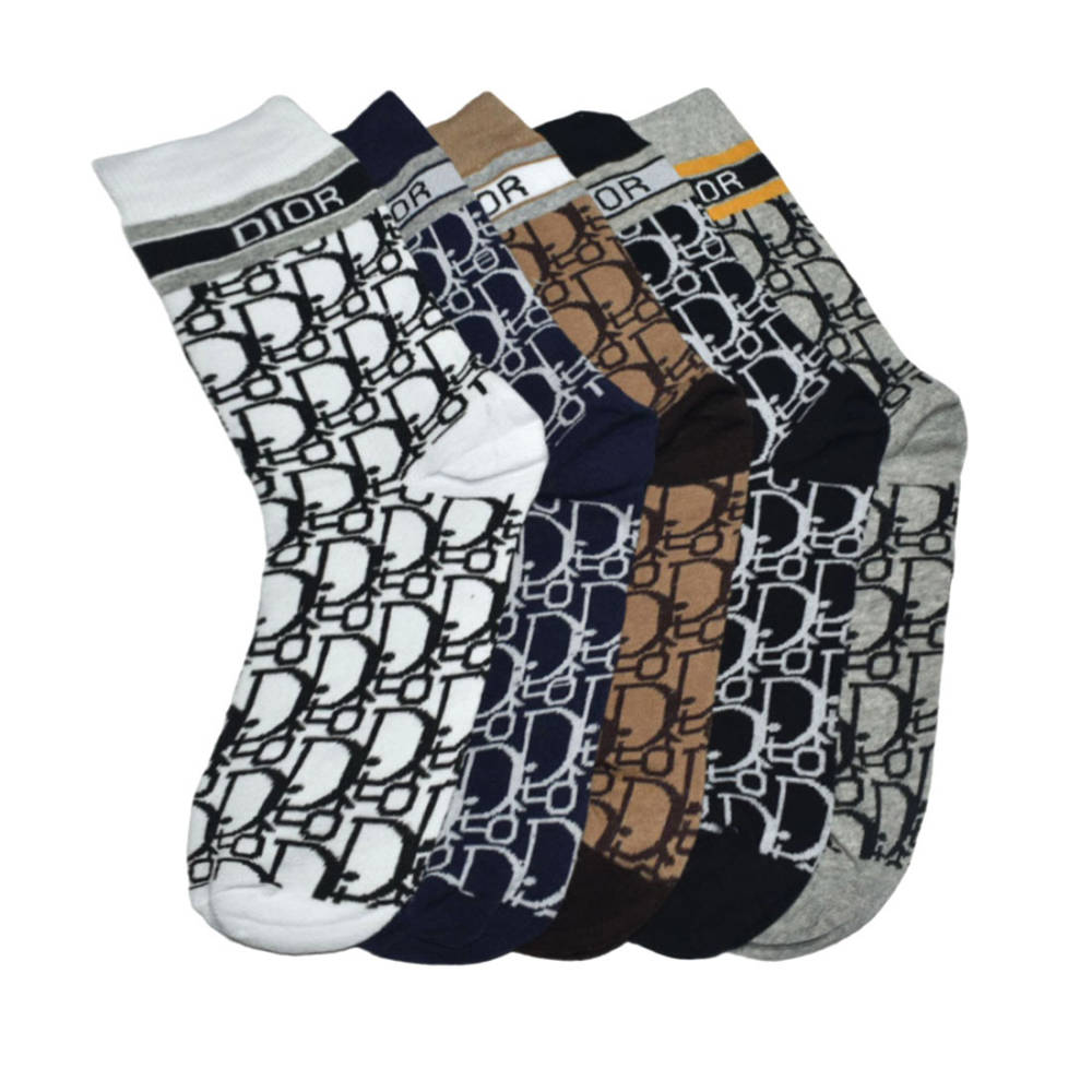 Dior Crew Premium Quality Socks-thumb-1