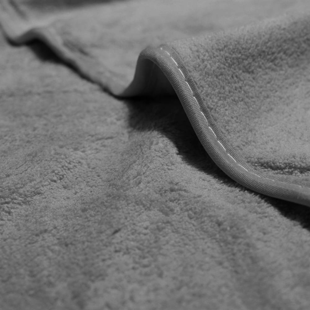 Prada Milano Embroidered Logo Grey Towel - Set of 2-thumb-1