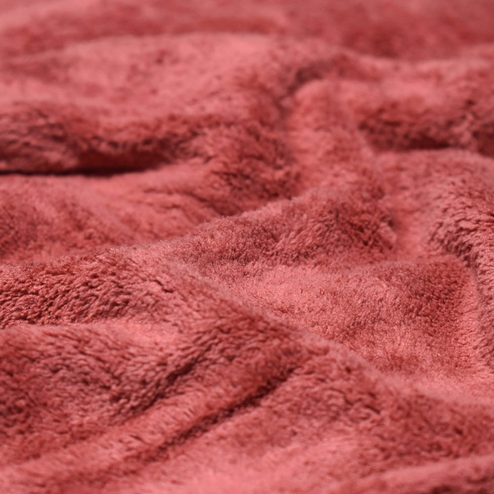 Prada Embroinded Red Premium Quality Towel - Set of 2-thumb-3