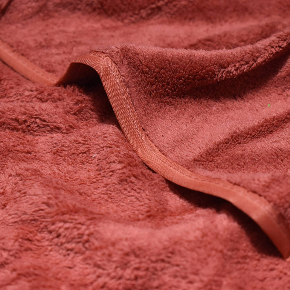 Prada Embroinded Red Premium Quality Towel - Set of 2-thumb-2