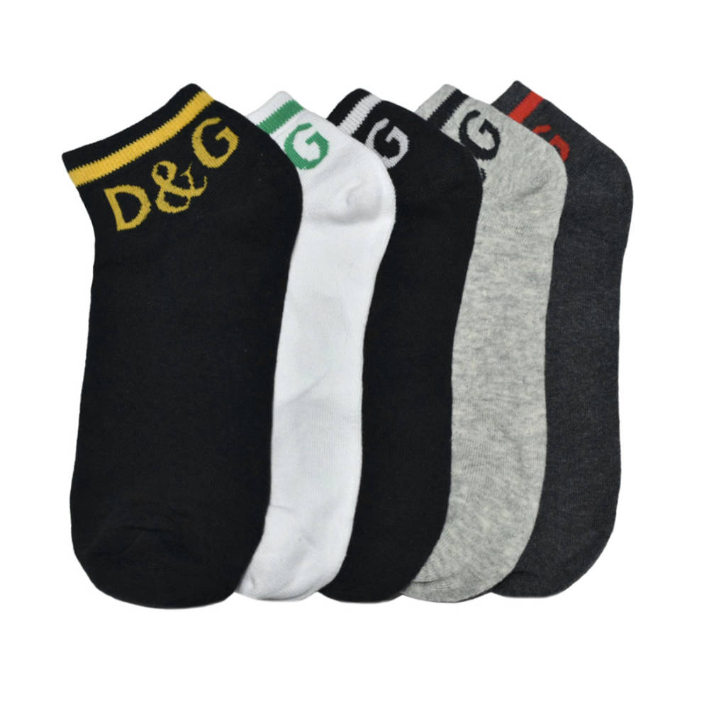 Dolce & Gabbana Low Anklet Premium Luxury Socks-thumb-1