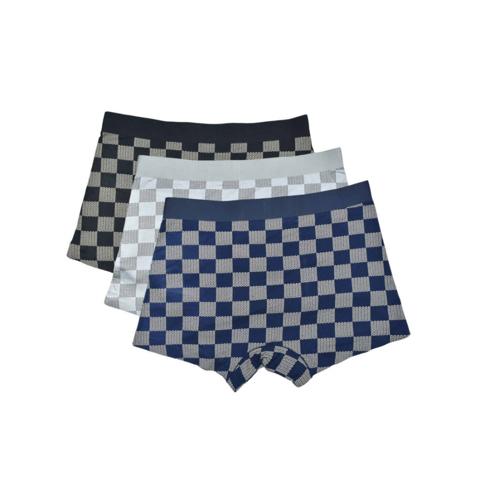 Versace Jeans Couture Mens Check Underwear-1