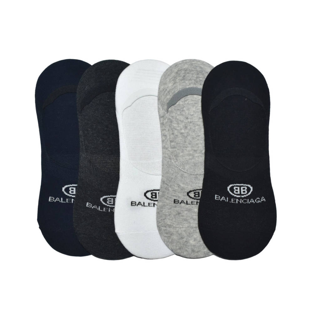 Balenciaga Premium Cotton No-show Socks-thumb-0