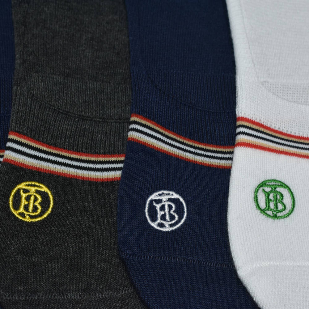 Burberry TB Embroidered Premium No-show Socks-thumb-2