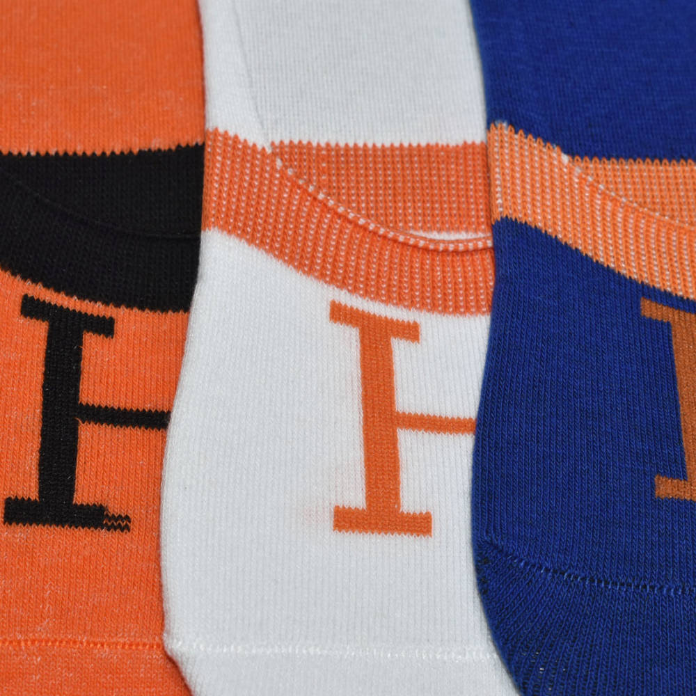 Hermes Premium Luxury Cotton No Show Socks-thumb-3