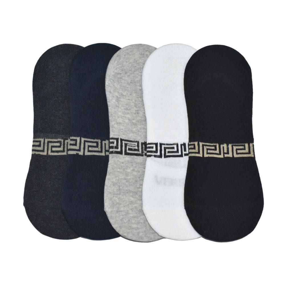 Versace Embroidery Premium No-show Socks-thumb-1