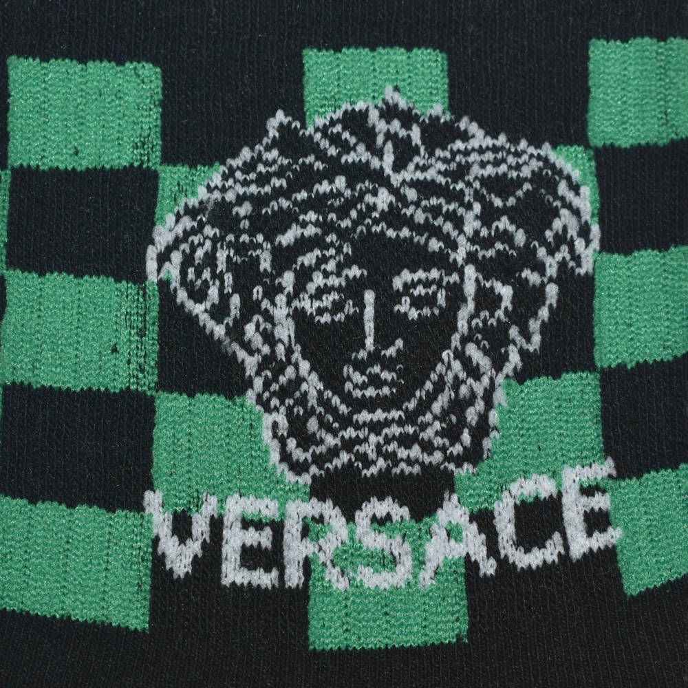 Versace Embroidery logo Premium Low Cut Socks - Pack of 5-2