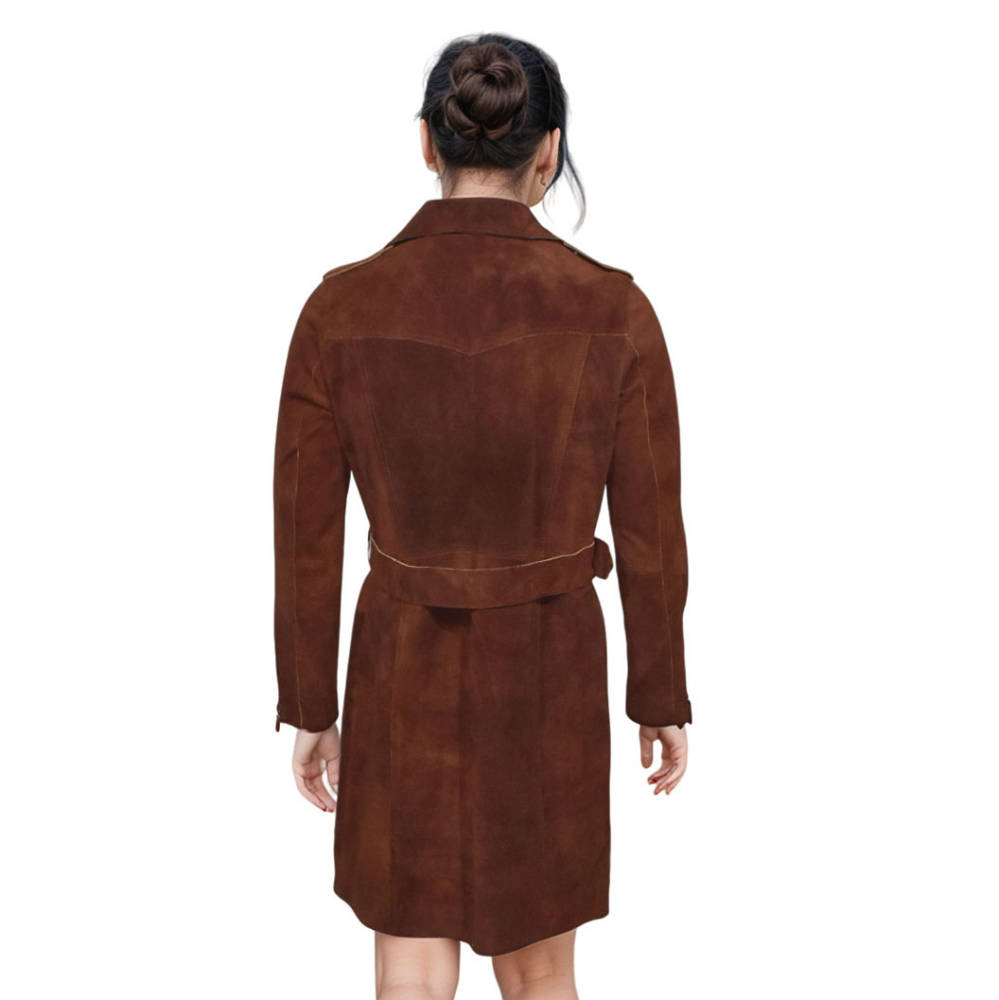 Tommy Hilfiger Brown Premium Quality Long Coat-2