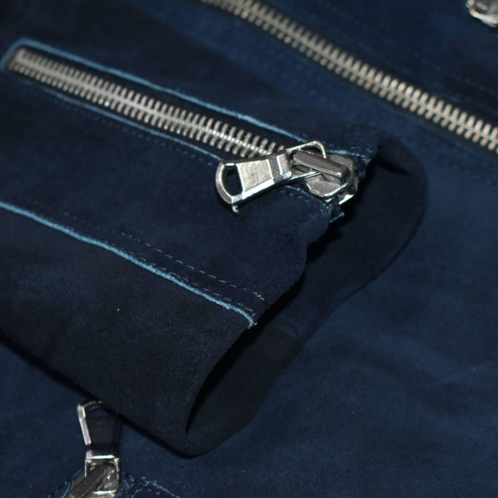 Tommy Hilfiger Blue Premium Quality Long Coat-6