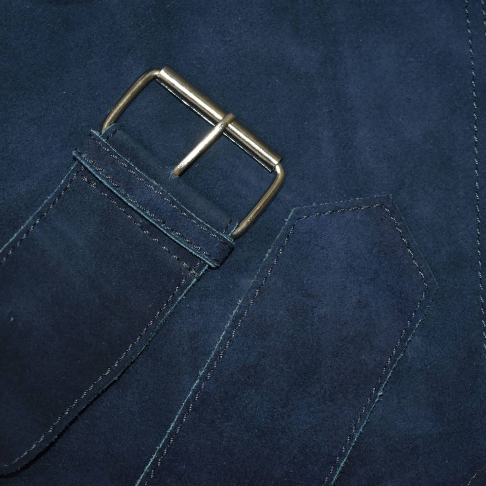 Tommy Hilfiger Blue Premium Quality Long Coat-5