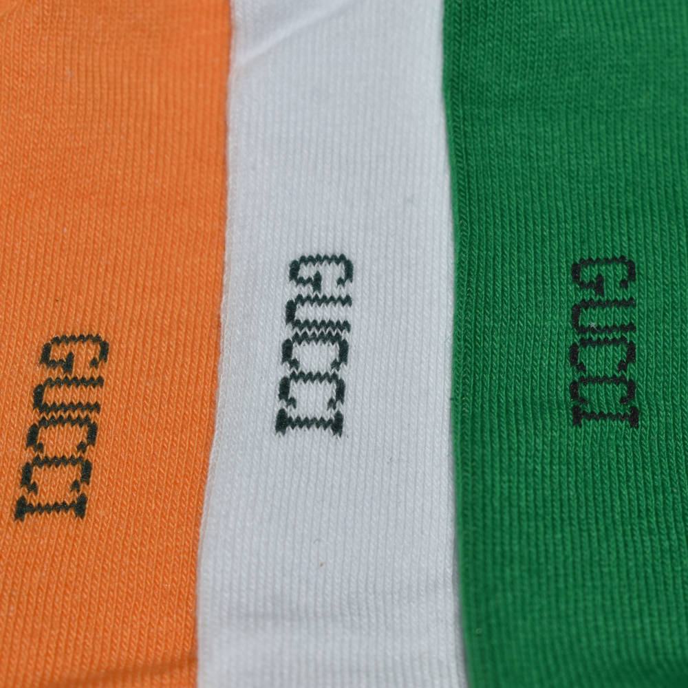Gucci GG Embroidery Premium Cotton Anklet Socks-3