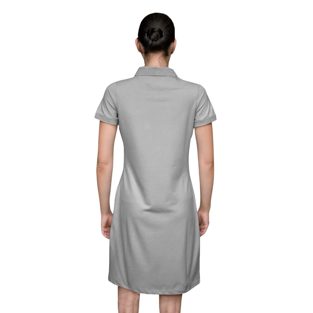 Fred Perry Embroidery Logo Grey Premium Dress-2