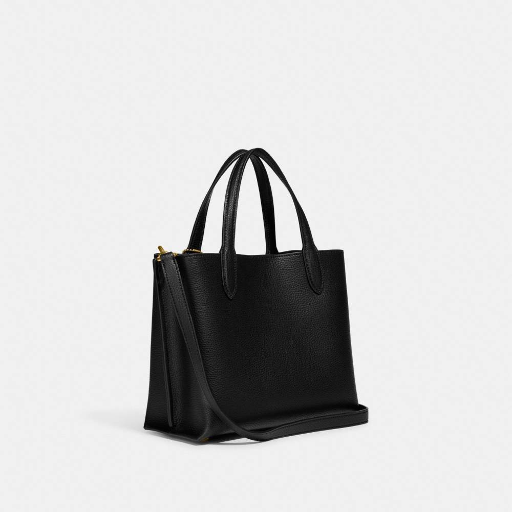 Coach Black Willow Tote Bag-thumb-1