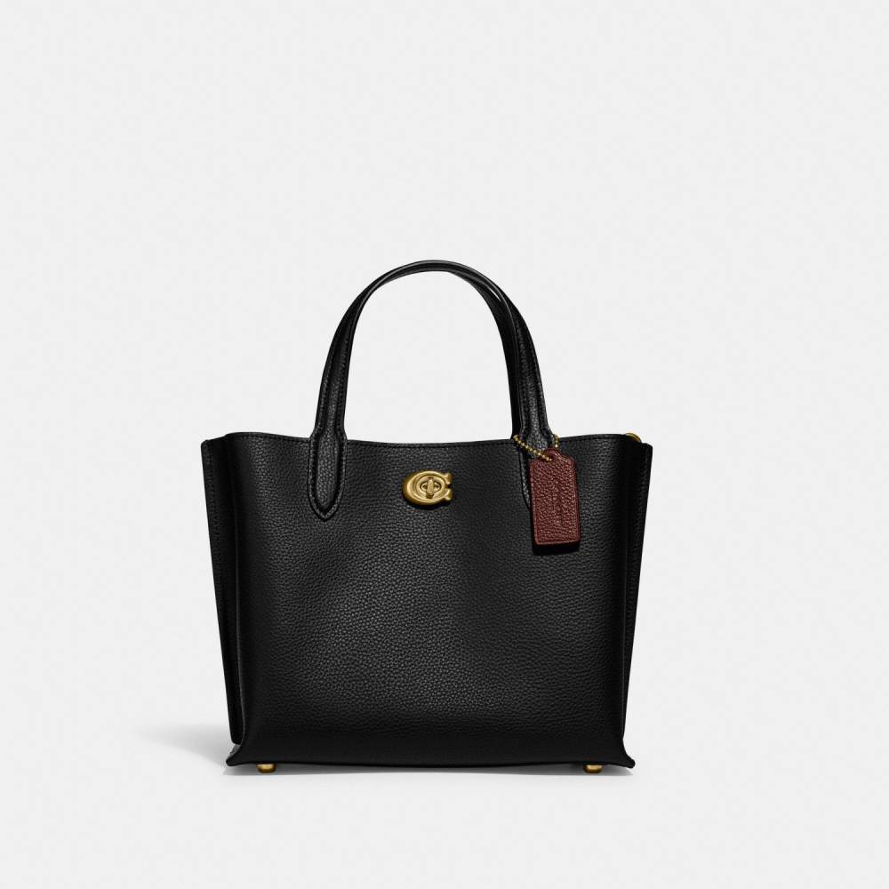 Coach Black Willow Tote Bag-thumb-0
