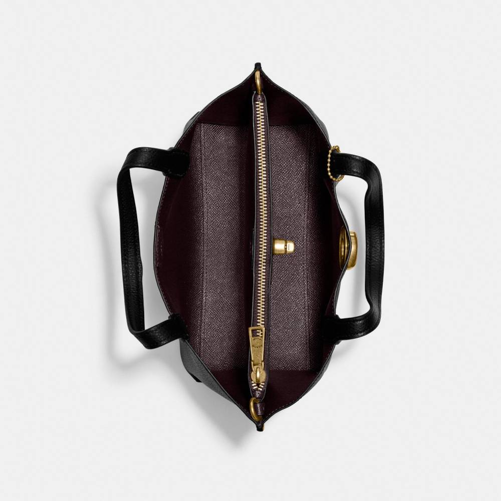 Coach Black Willow Tote Bag-thumb-3