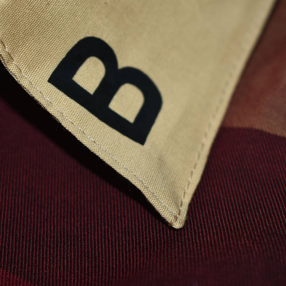 Burberry Wine Premium Girls Dress-thumb-3