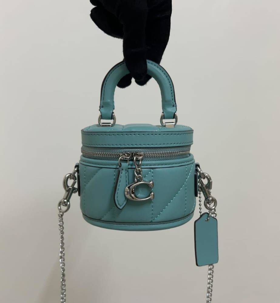 Coach Authentic Leather Handbag-thumb-4