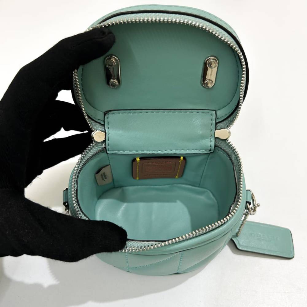 Coach Authentic Leather Handbag-thumb-5