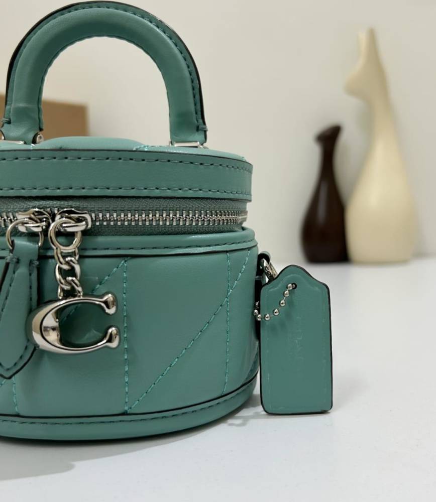 Coach Authentic Leather Handbag-thumb-7