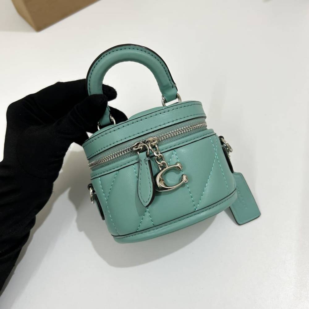 Coach Authentic Leather Handbag-thumb-6