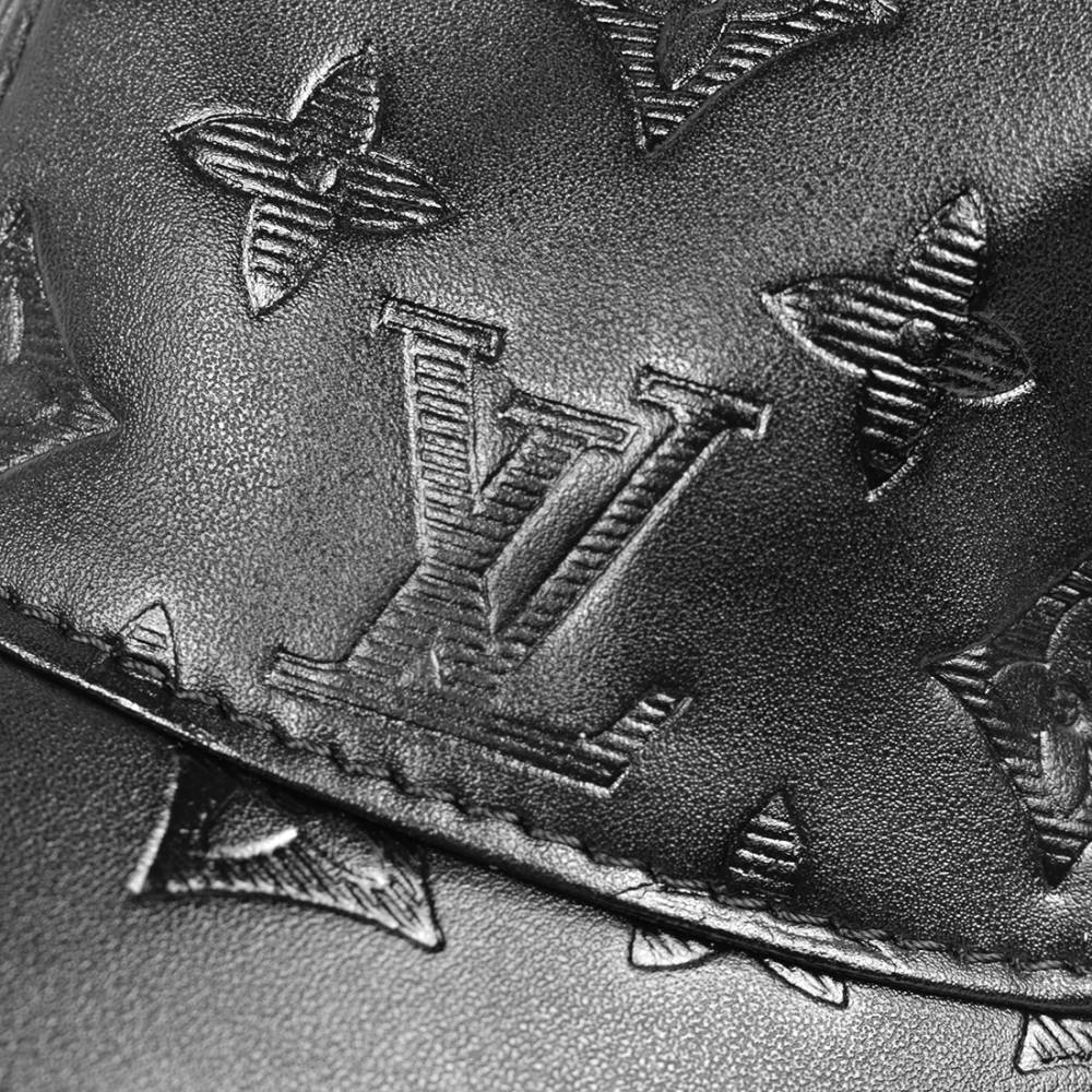 Louis Vuitton Monogram Black Premium Cap-3