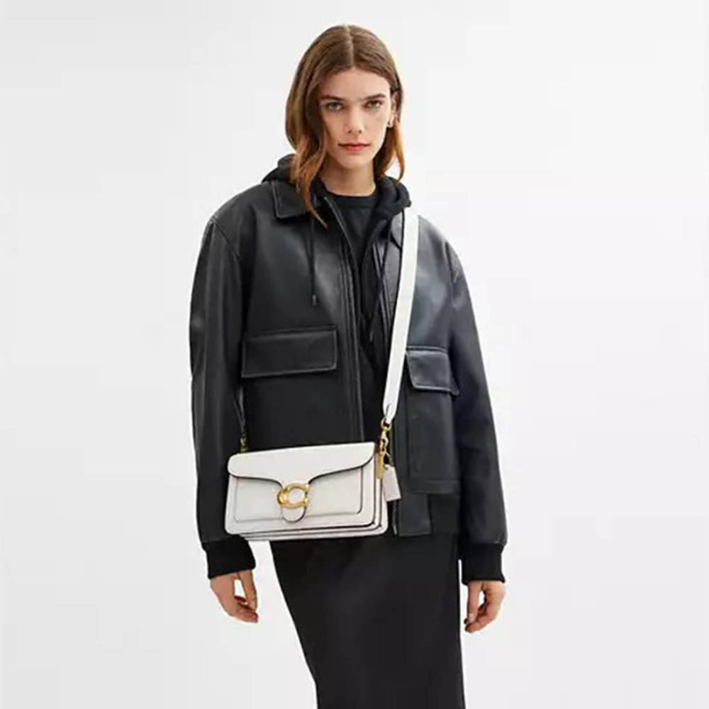 Coach Tabby White Shoulder Bag-4