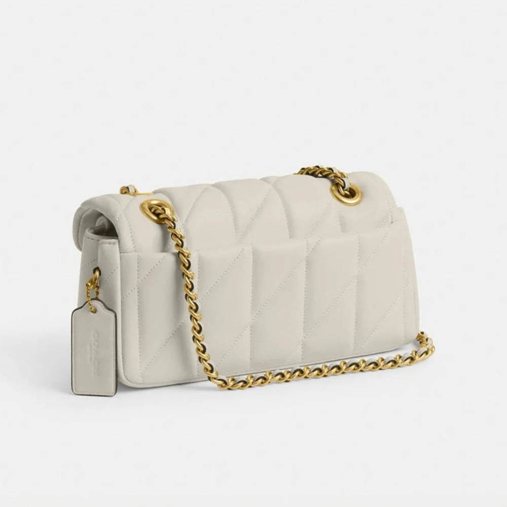 Coach Tabby 26 With Pillow Quilting White Sling Bag-thumb-2